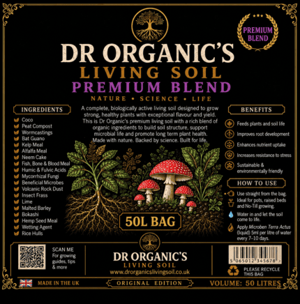 Dr Organics living soil 50L